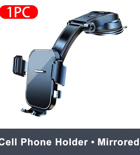 Car Dashboard Phone Bracket Universal Auto Cellphone Stand for GPS Navigation Universal Desk Windshield Hanging Holder