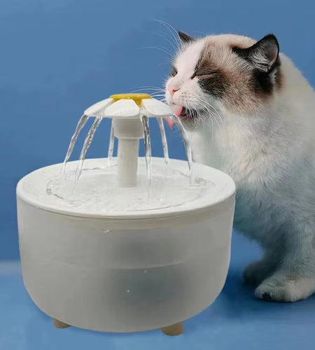 Pets Water Fountain Auto Filter USB Electric Mute Cat Drinker Bowl 1200Ml Recirculate Filtring Drinker for Cats Water Dispenser